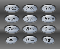 Phone Keyboard